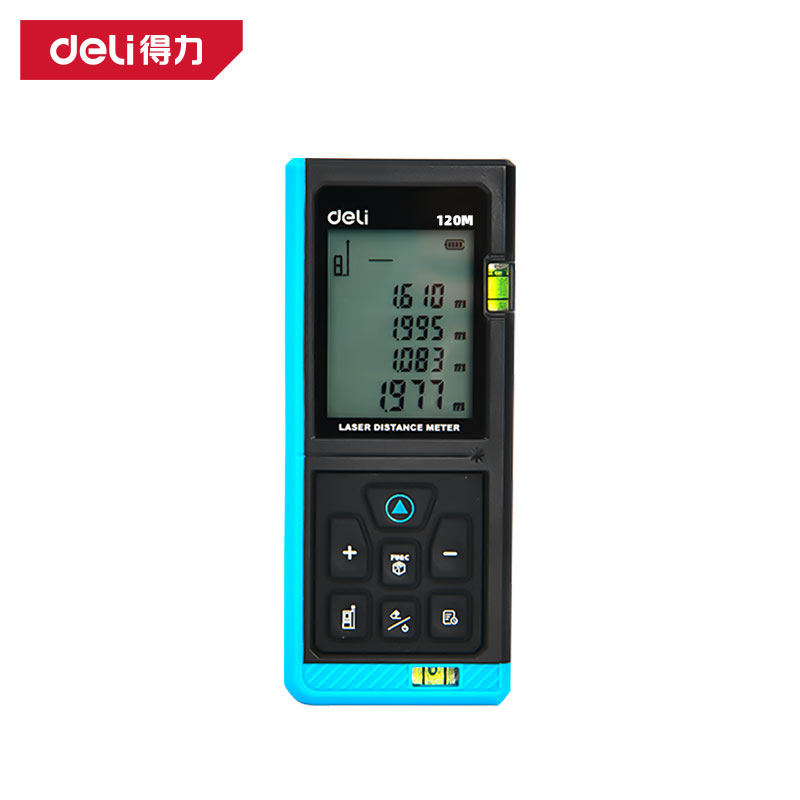 deli得力DW2224激光測距儀120m(藍)(臺)