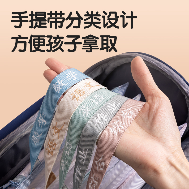 得力PP116_A4雙層手提網(wǎng)紗拉鏈袋(白網(wǎng)-作業(yè)灰)(個)