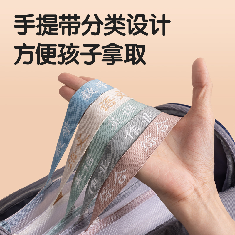 得力PP115_A4單層手提網(wǎng)紗拉鏈袋(白網(wǎng)-混)(5個/包)