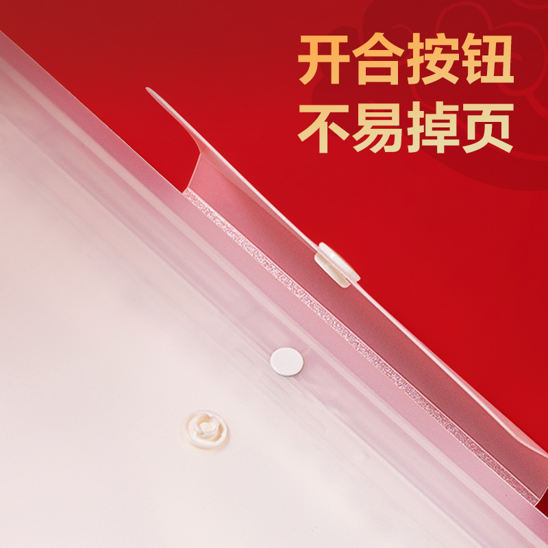 得力PQ326-20連中三元20頁(yè)活頁(yè)試卷冊(cè)(透明)(個(gè))
