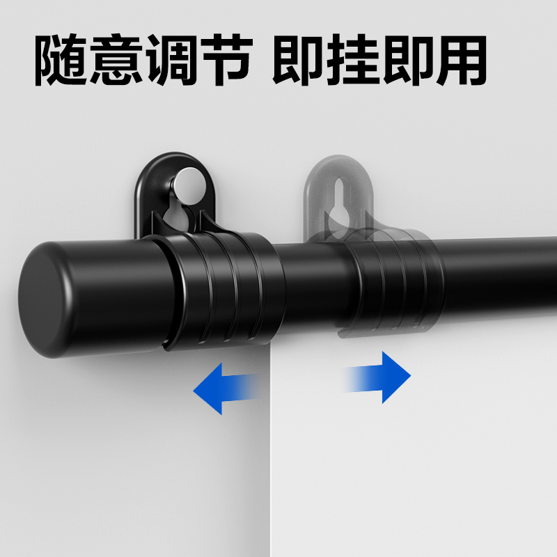 得力MS110-60英寸16:9白軟編懸掛幕(黑)(條)