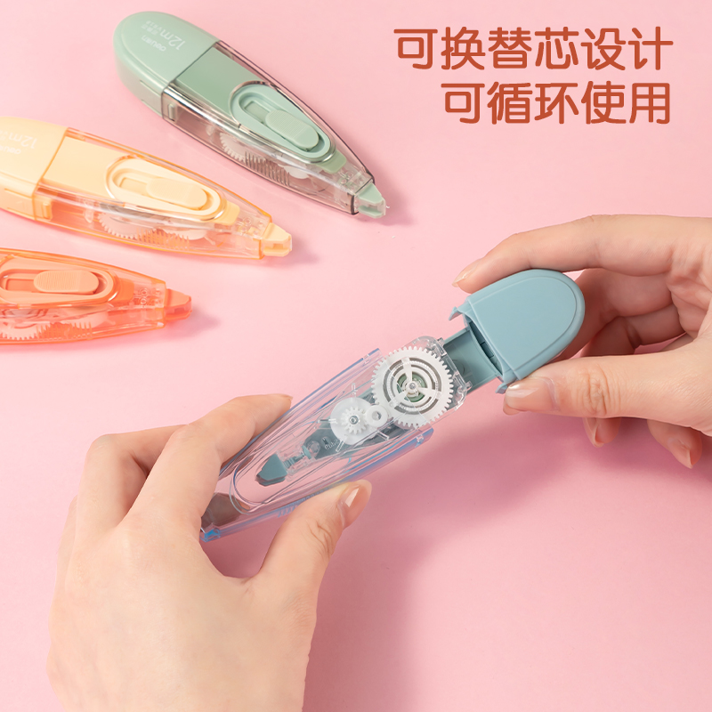 得力VR18推動(dòng)筆型修正帶_5mm*12m(混)(個(gè))