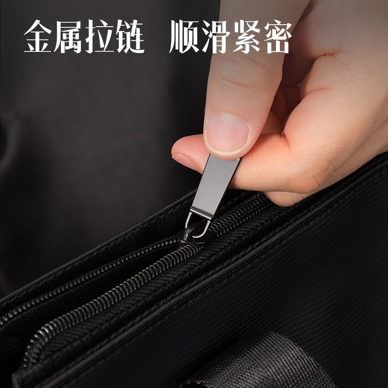 得力5571經(jīng)典商務(wù)V型多功能豎版公文包(黑-V型)(個(gè))