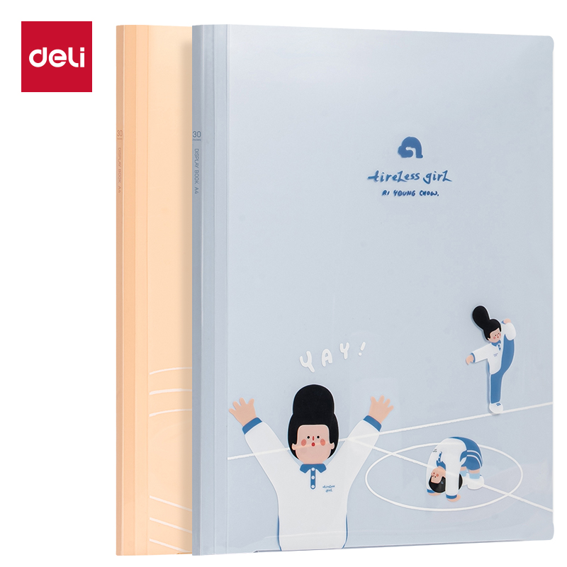 得力PQ330-30下腰女孩系列30頁學(xué)生資料冊(混)(個(gè))