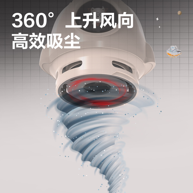 得力TQ100桌面清潔器充電款(灰色)(臺)