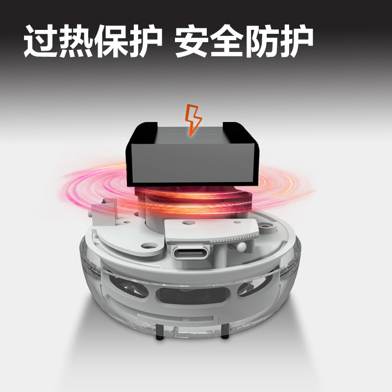 得力TQ100桌面清潔器充電款(灰色)(臺)