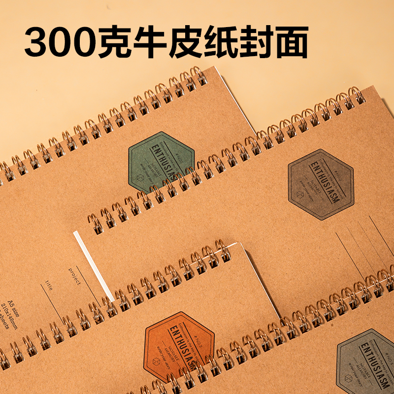 得力LA560螺旋本(院系風(fēng)2)(本)