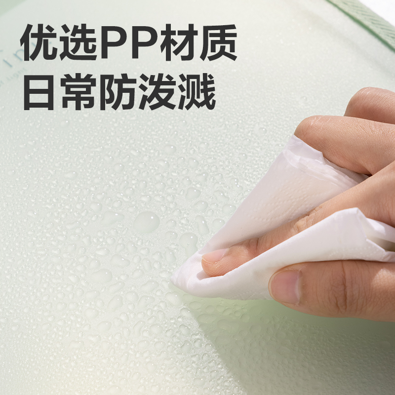 得力PM02線上爆款13格豎式手提包邊風(fēng)琴包(黃)(個(gè))