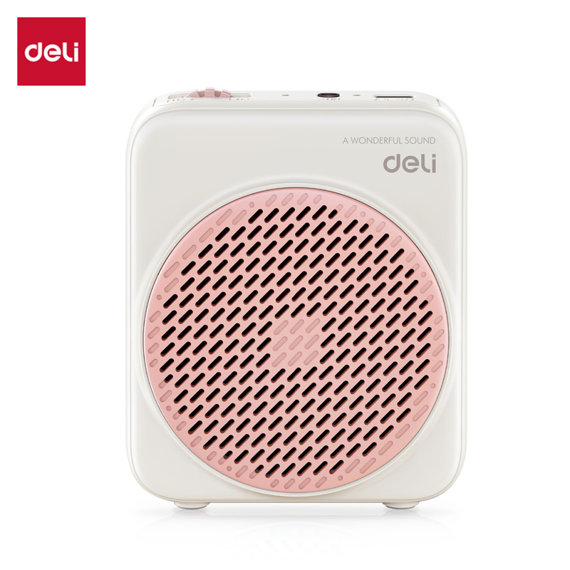 得力LT900擴音器便攜音響(粉)(個)