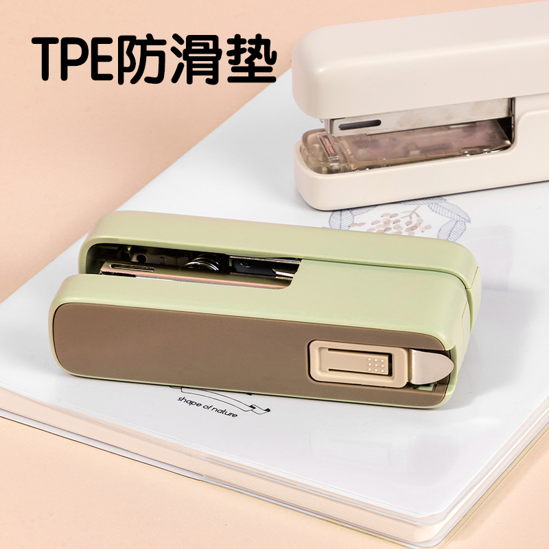 得力TA301PRO桌面訂書機(jī)(藍(lán)色)(盒)