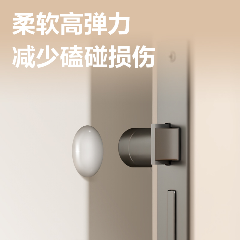得力JF115防撞粒8mm*2.5mm(透明)(72袋/盒)