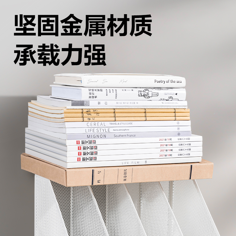 得力78986四聯(lián)文件框(白色)(個)