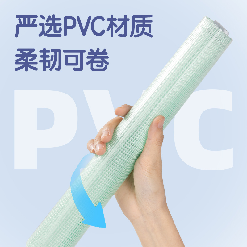 得力33414-10_A4經(jīng)濟型PVC彩透網(wǎng)格拉鏈袋(混)(個)