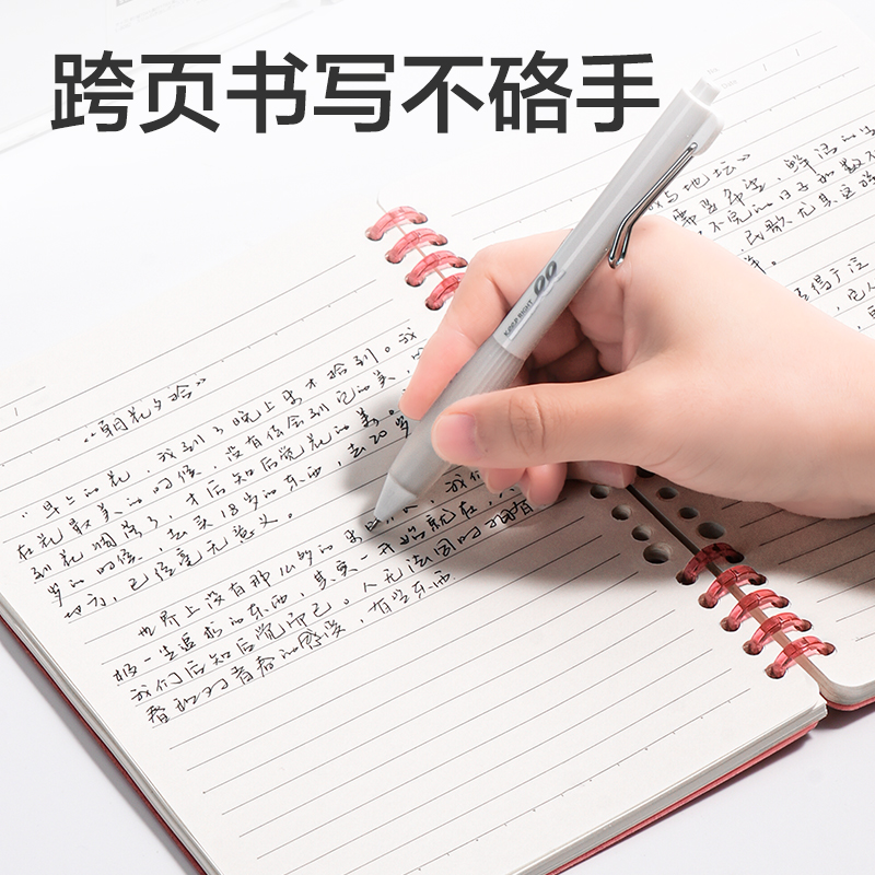 得力HA550可開合活頁本(透明方格-可開合)(本)