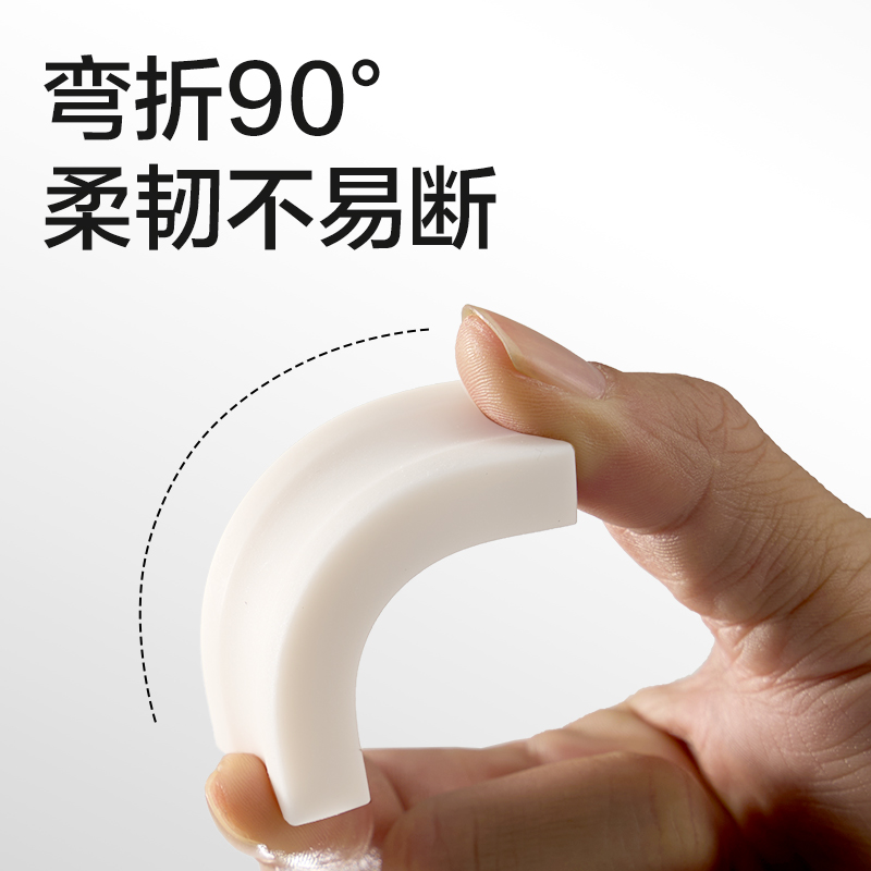 得力72256即凈橡皮擦小號（盒裝36塊）(白)(塊)
