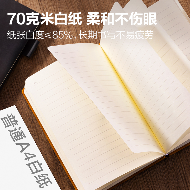 得力BP153記事本A5-210*143mm80張10mm行距(藍色)(本)