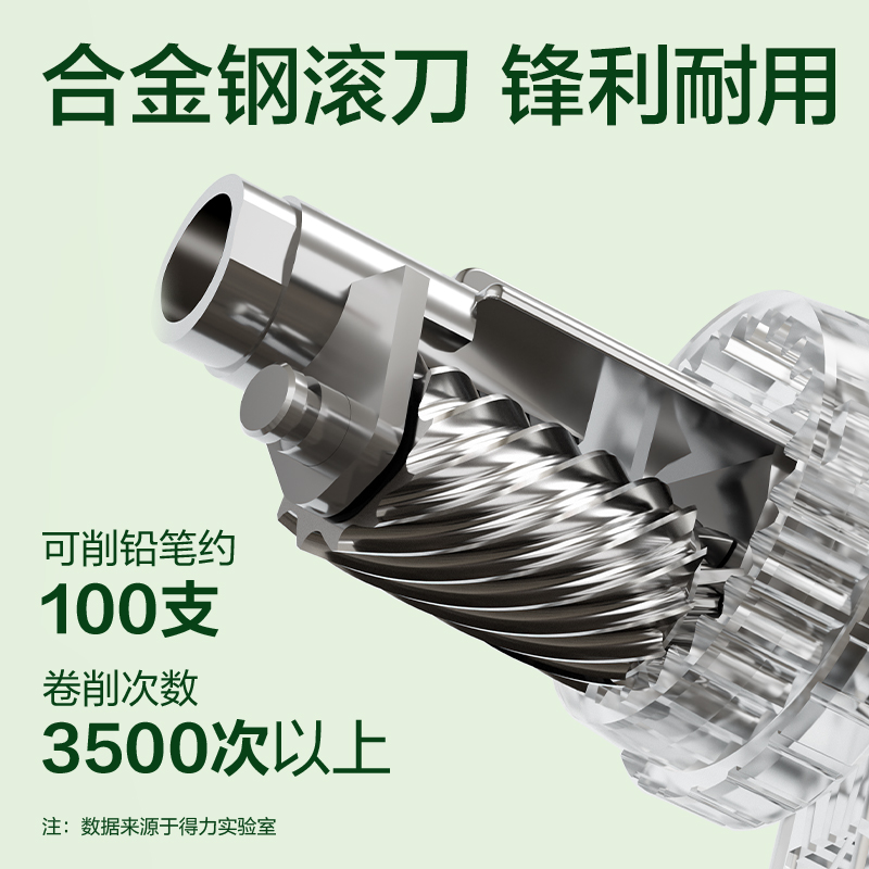 得力0641削筆機(jī)(綠色)(臺(tái))