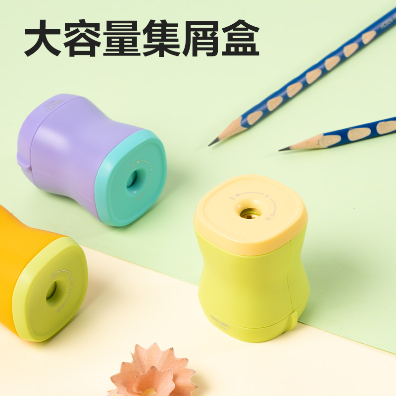 得力VB205棘輪卷筆刀(橙色)(個(gè))