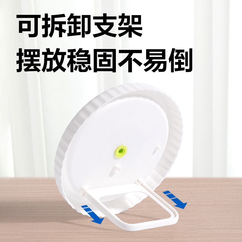 得力YX493學具三針手動鐘表學習器(混)(卡)