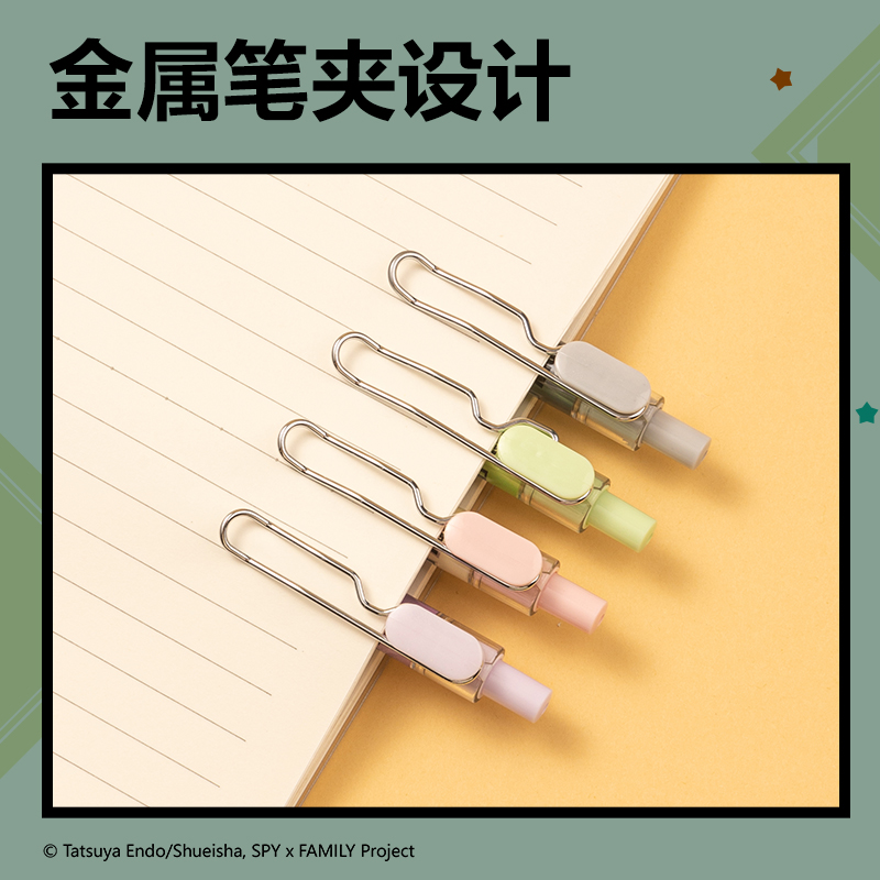 得力SA622間諜過(guò)家家速干按動(dòng)學(xué)生盲盒中性筆0.5mmST筆頭(黑)(支)