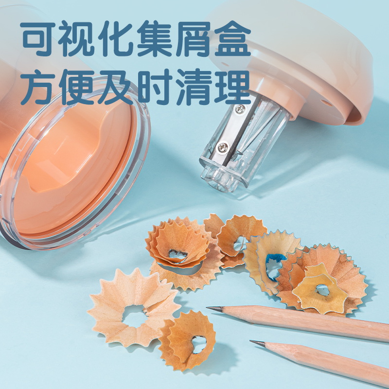 得力VA12電動卷筆刀(淺藍(lán))(臺)