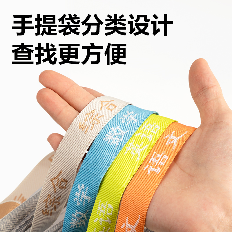 得力PP123_A4_L型學(xué)生網(wǎng)紗拉鏈袋(米白)(個(gè))