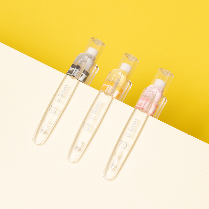 得力DZ010蛋仔派對自動出芯活動鉛筆0.7mm(混)(支)