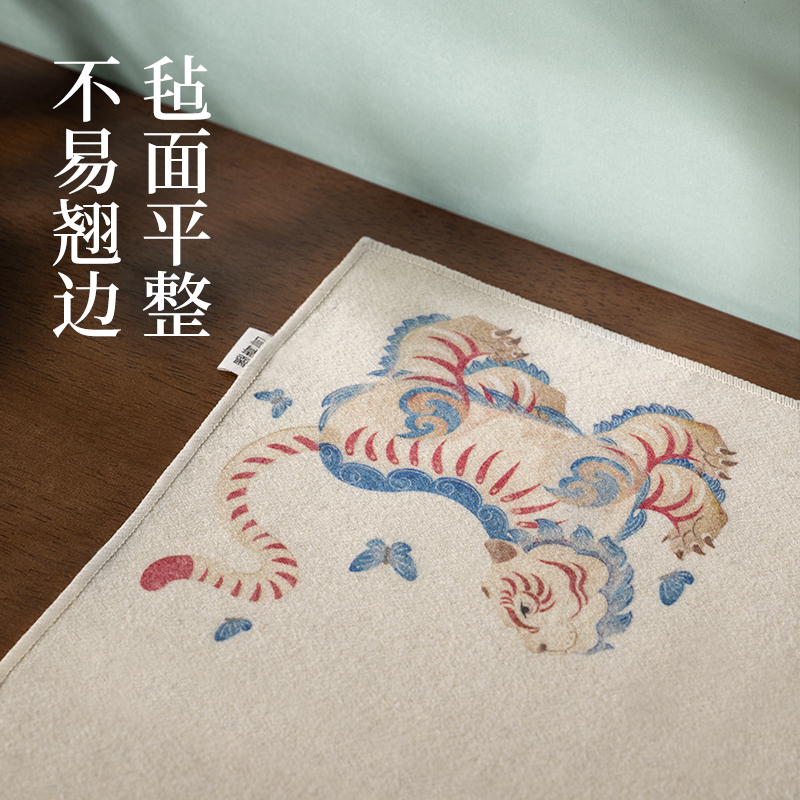 墨青言MY713山海經(jīng)書(shū)畫(huà)毛氈(米白)(張)