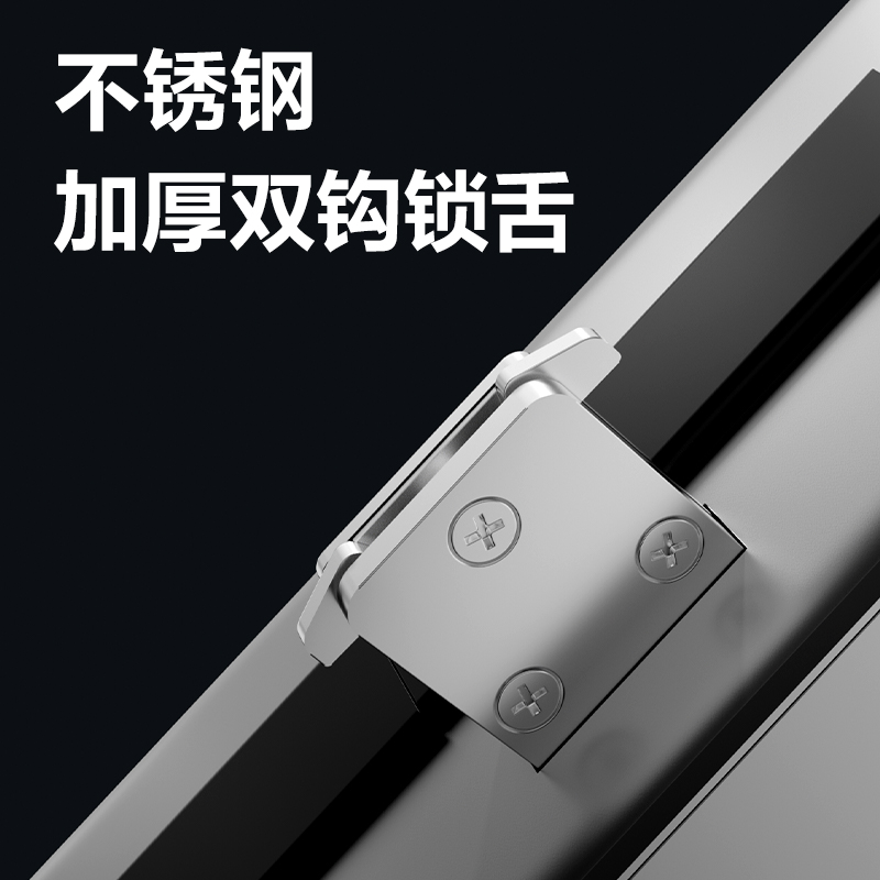 得力AL220玻璃門人臉指紋考勤鎖(銀)(臺(tái))