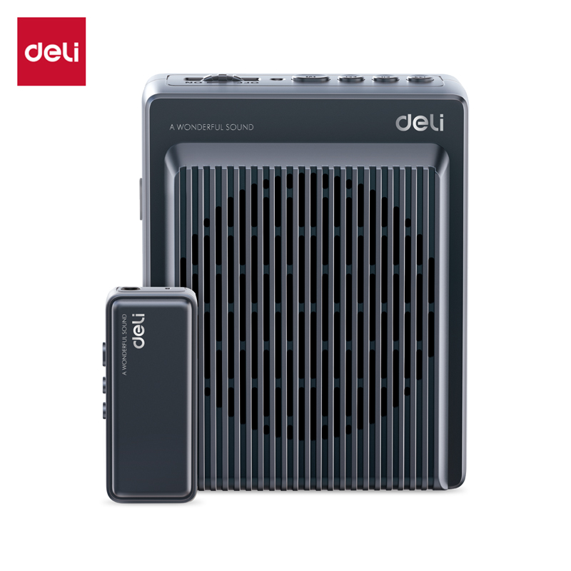 得力LT921音頻設備-攜帶式擴音器(灰色)(盒)