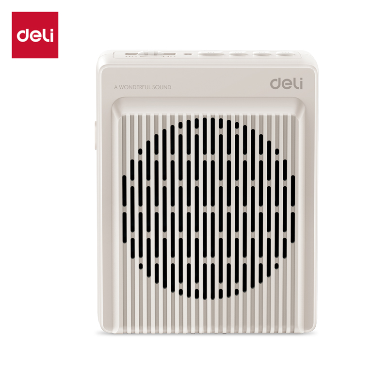 得力LT920擴(kuò)音器便攜音響(米白)(個(gè))