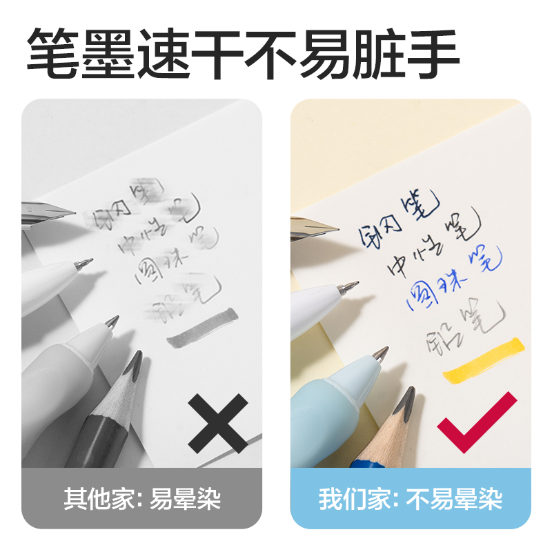 得力BT402刷題索引記事貼70mm*70mm40張(橫線)(袋)?