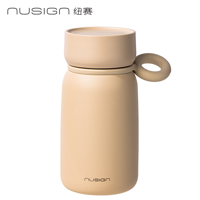 紐賽NS859搖搖杯340mL_SUS316L(拿鐵色)(個(gè))
