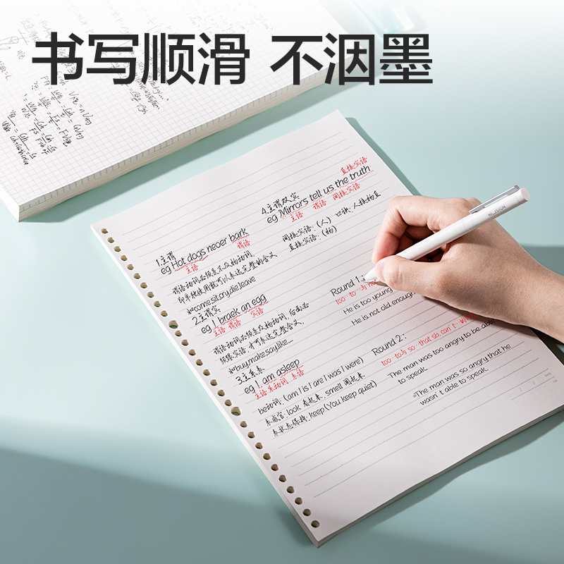 得力NA460-2活頁芯(艾賓浩斯)(本)