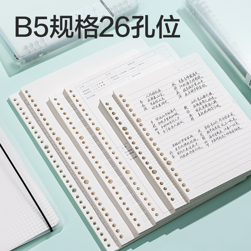 得力NB560-2活頁(yè)芯(空白)(本)