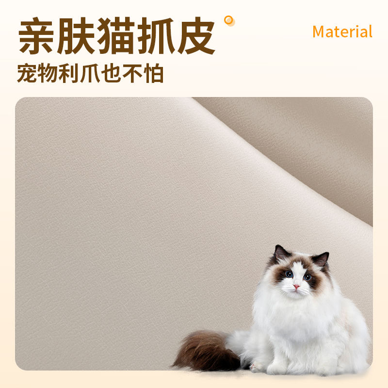 得力KF301U職員皮椅(棕色)(把)