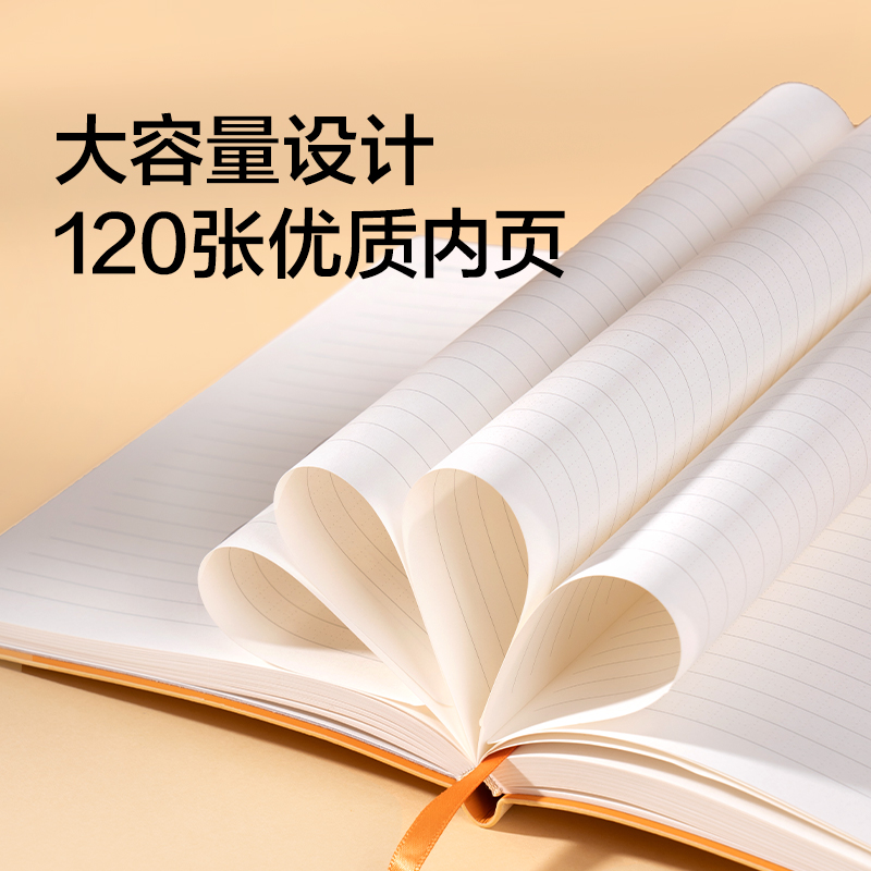 紐賽NS209搭扣皮面本210mm*148mm-120張(混)(本)