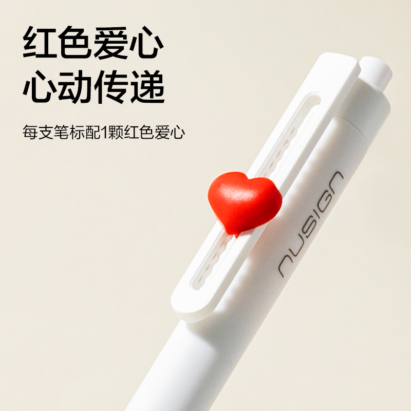 紐賽NS888速干按動中性筆0.5mm雙球珠ST頭(黑)(支)