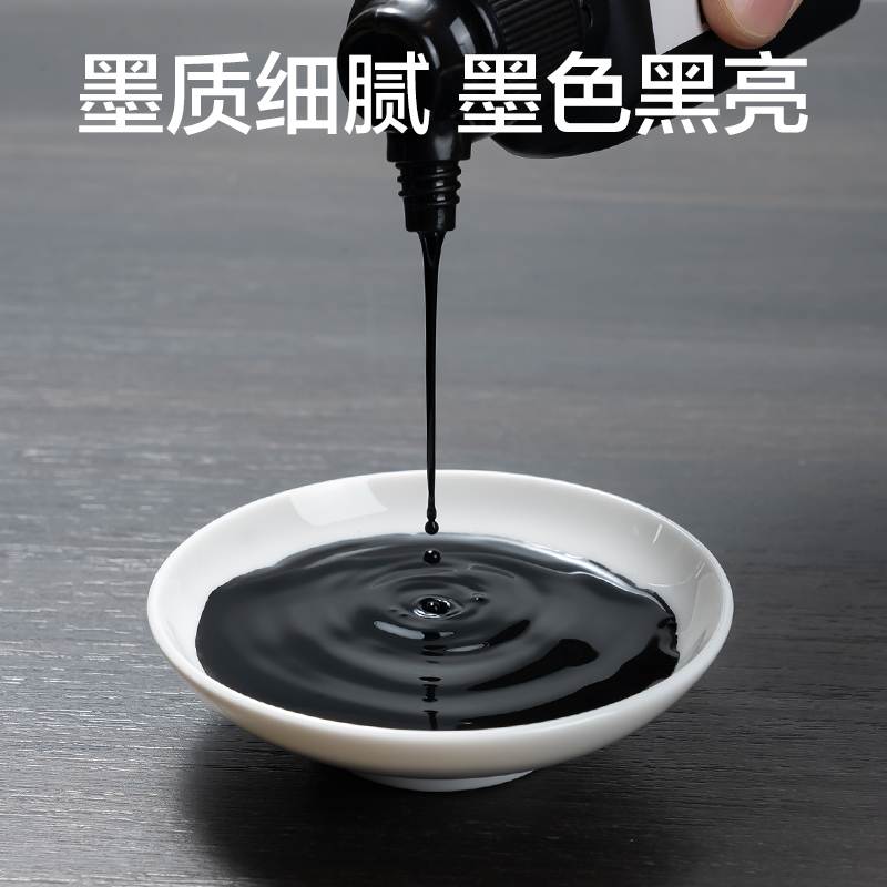 得力HW304-100練習墨汁100ml(黑)(瓶)