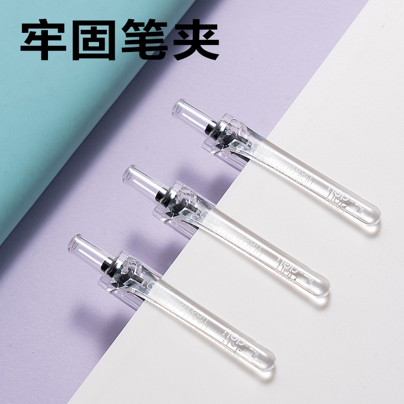 得力SA340速干按動(dòng)常規(guī)中性筆0.5mmST頭(黑)(3支/盒)