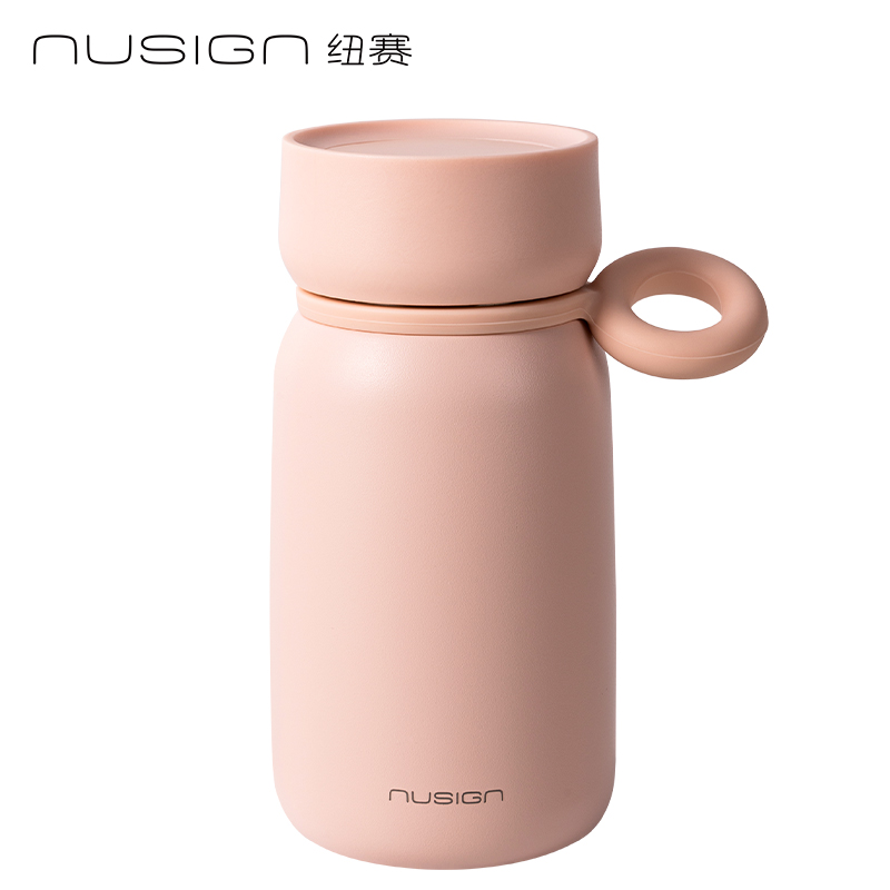 紐賽NS859搖搖杯340mL_SUS316L(清露粉)(個)