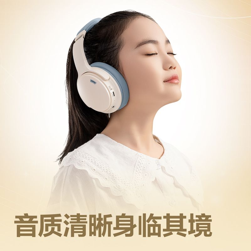 得力LT606耳返耳機禮盒裝(灰)(臺)