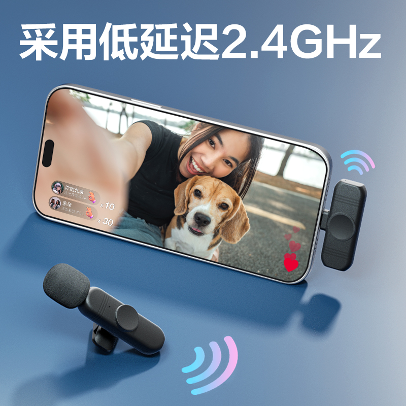 得力MN612領(lǐng)夾麥克風(fēng)一拖一(黑)(個(gè))
