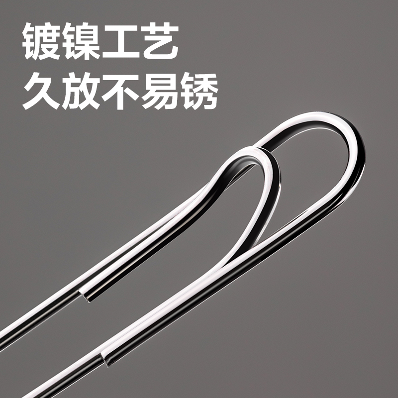 得力JD0018京東自營(yíng)專供回形針(銀)(盒)