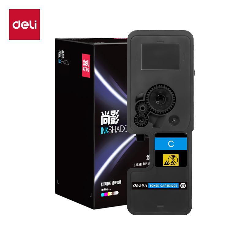 得力M-TL5353C通用耗材-通用硒鼓(青色)(支)