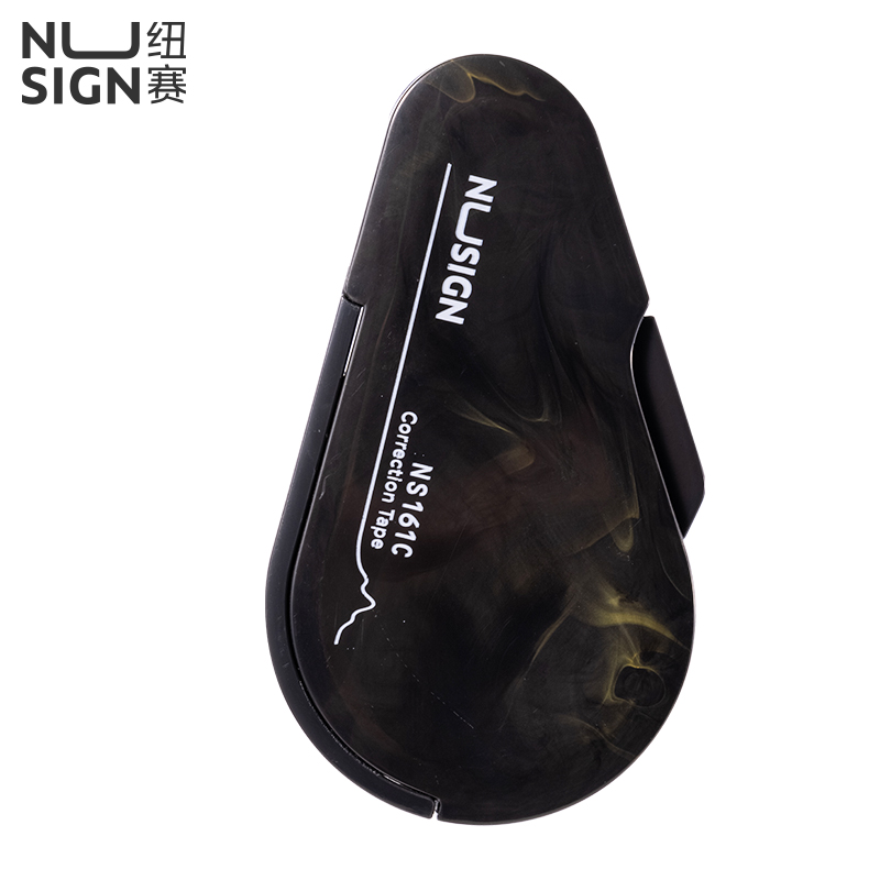 紐賽NS161C-1修正帶5mm*6m(流體黑)(個)