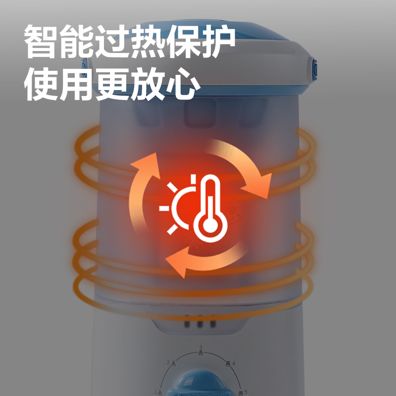 得力VA303大口徑全自動削筆機(藍色)(臺)