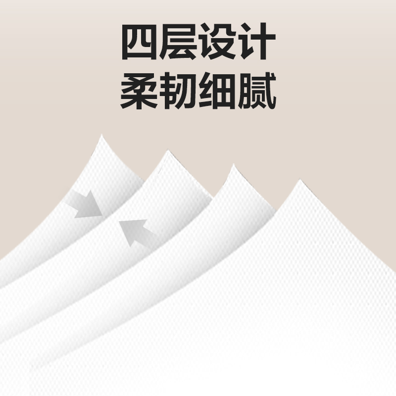 得力臻韌WP4140-01大盤(pán)紙4層140米(卷)(藍(lán))