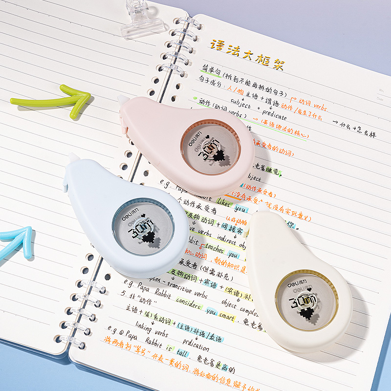 得力VR90-30真耐摔修正帶5mm*30m混(個(gè))