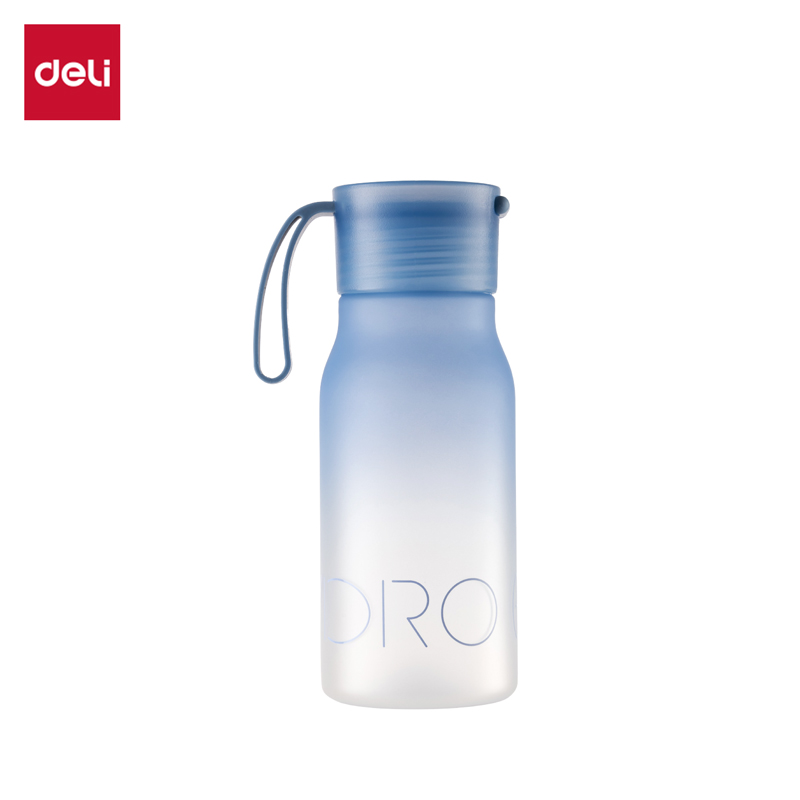 得力LL310隨手杯(旋蓋)(400mL)(晚波青藍(lán))(1個/盒)